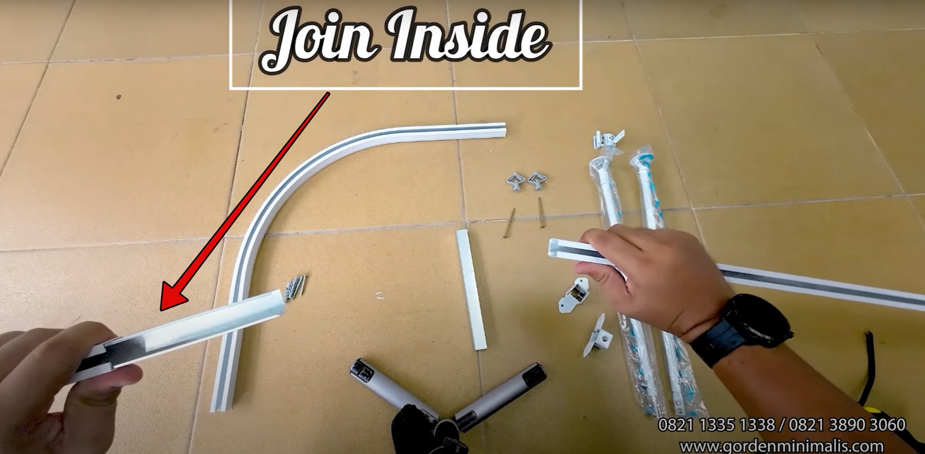 1 join inside hospital track rumah sakit a