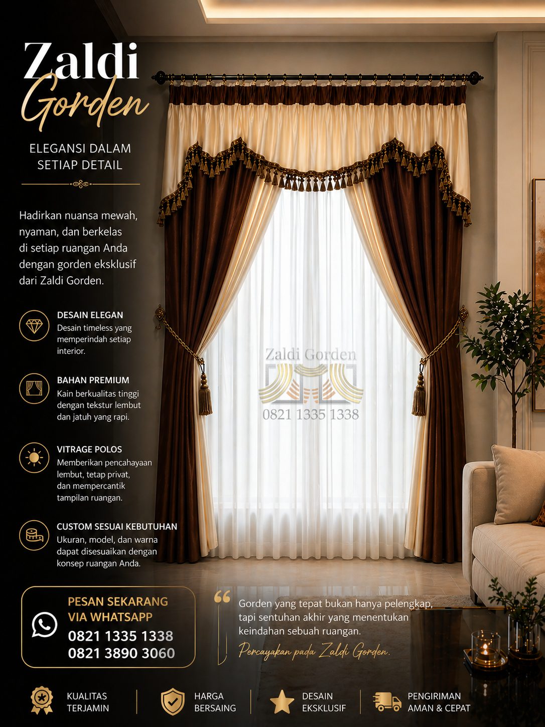 Gorden Spanyol model minimalis modern terbaru 1b